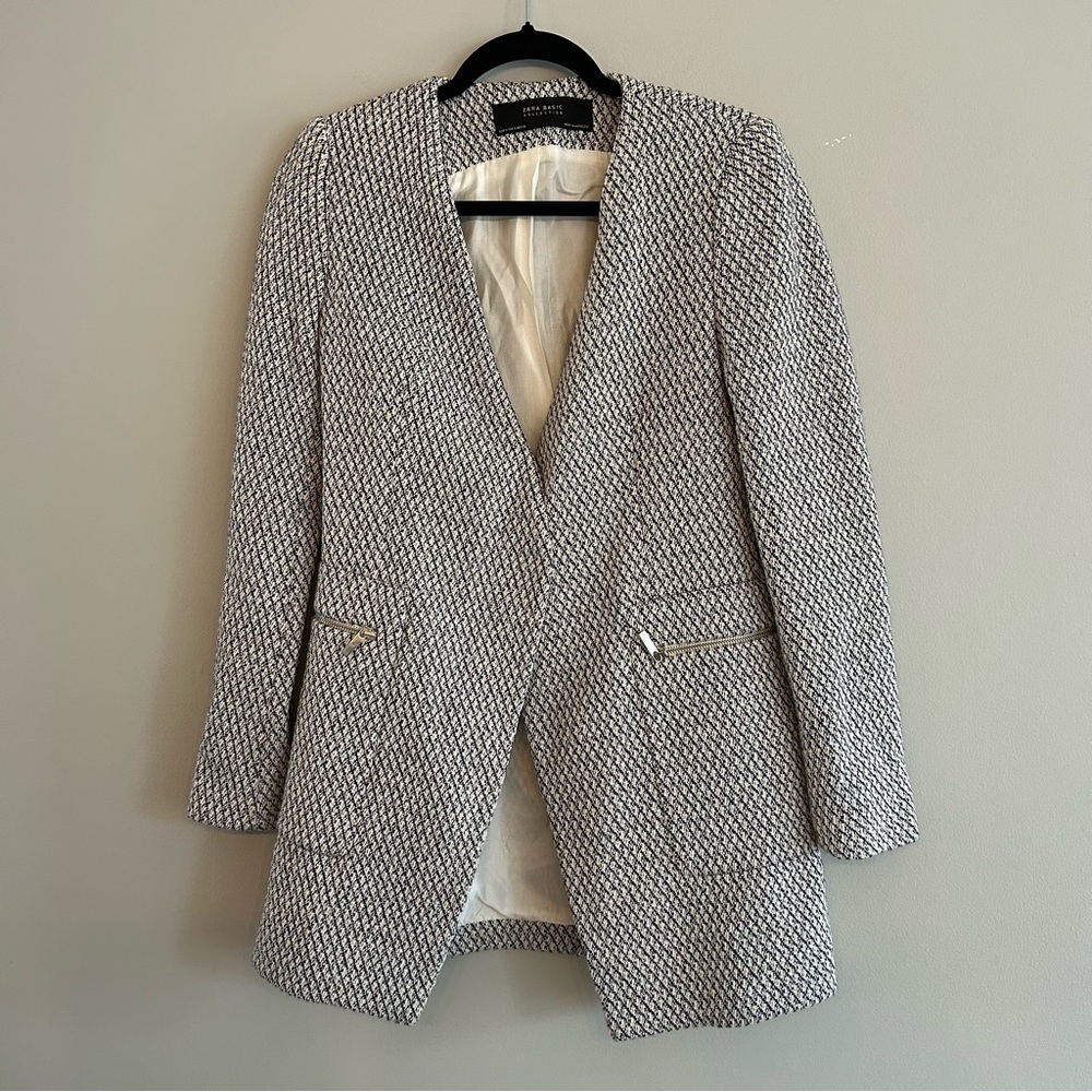 Zara women’s blazer coat